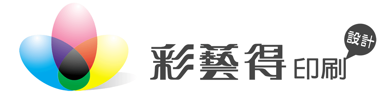 彩藝得印刷設計 logo